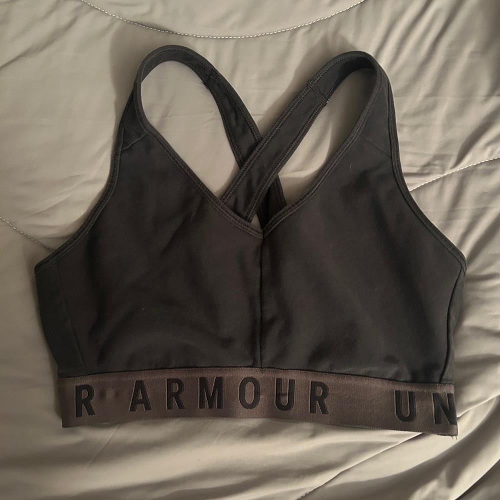 Under Armour Women's Charcoal Sports Bra